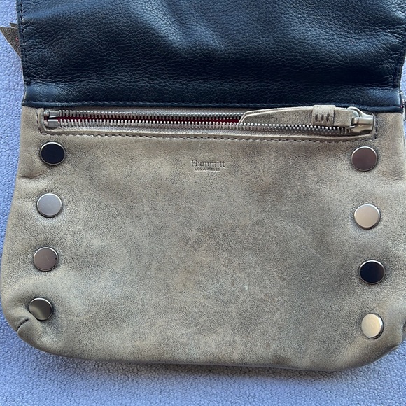 Hammitt Dillon Small Crossbody Purse Black + Gun Metal (6 different looks) - Picture 10 of 12